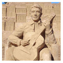 guitarrista português, componente da cena retratada na escultura  "O FADO"