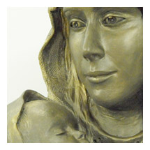 Escultura Maria, Mãe do Novo Homem